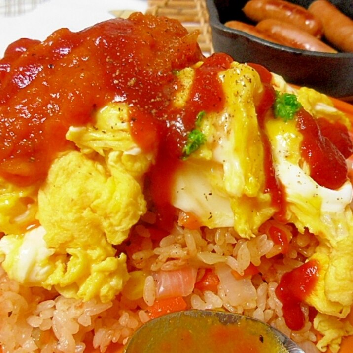ちゃちゃっとオムライス